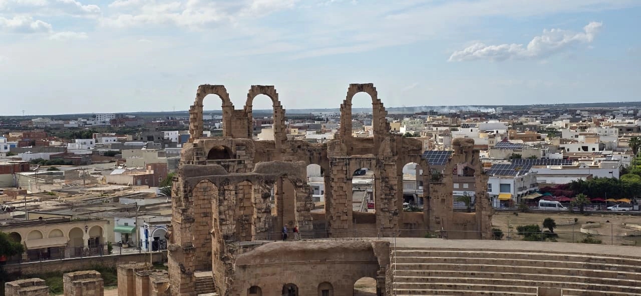 Amfiteatru roman din El Jem — fotografie din tunisia