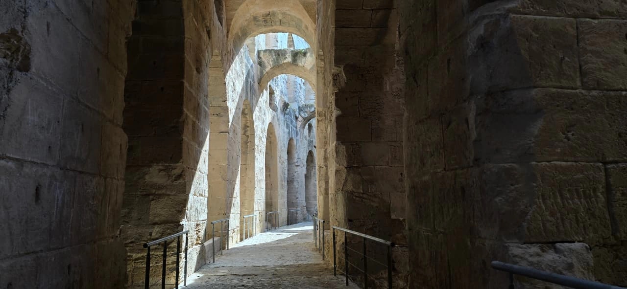 Amfiteatru roman din El Jem — fotografie din tunisia