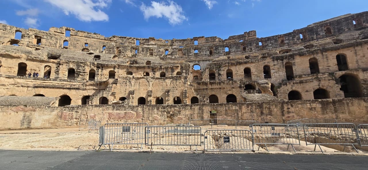 Amfiteatru roman din El Jem — fotografie din tunisia