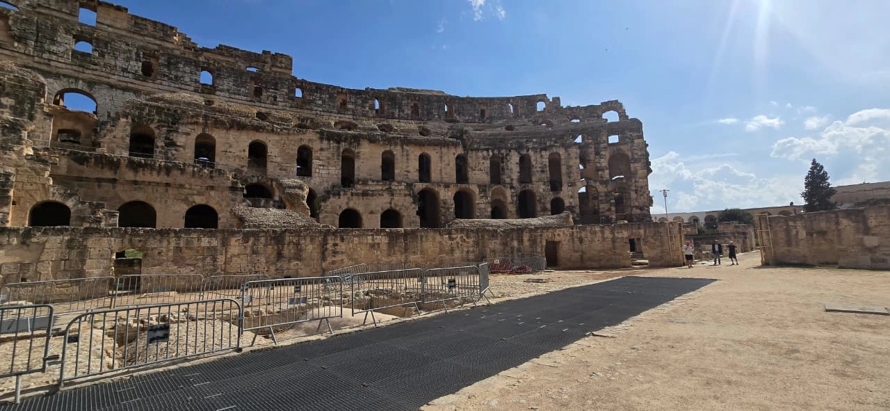 Amfiteatru roman din El Jem — fotografie din tunisia
