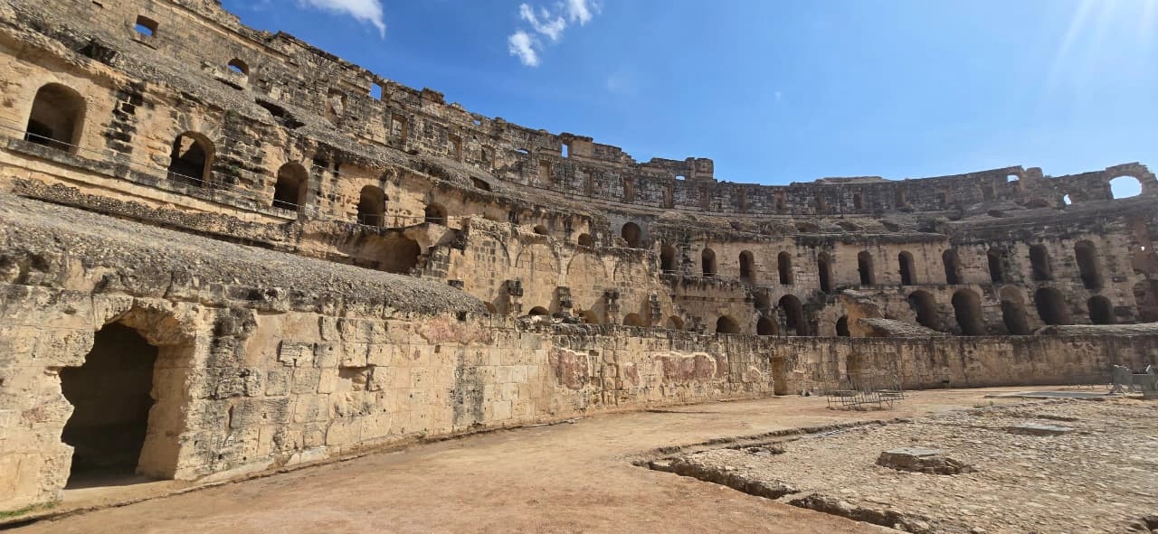 Amfiteatru roman din El Jem — fotografie din tunisia