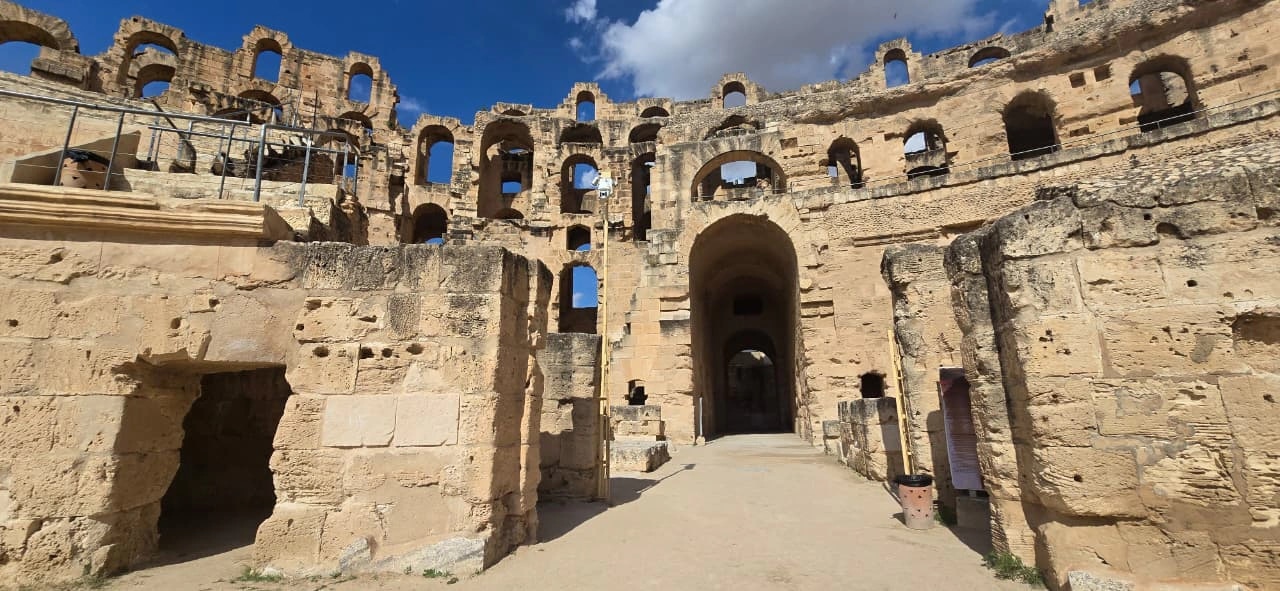 Amfiteatru roman din El Jem — fotografie din tunisia