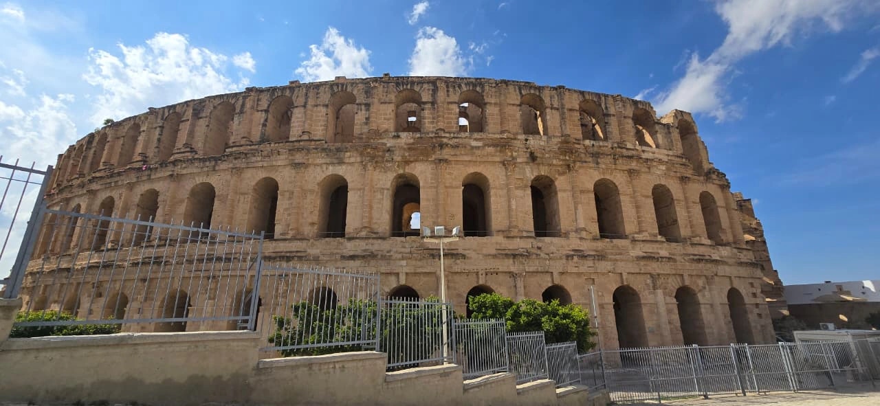 Amfiteatru roman din El Jem — fotografie din tunisia