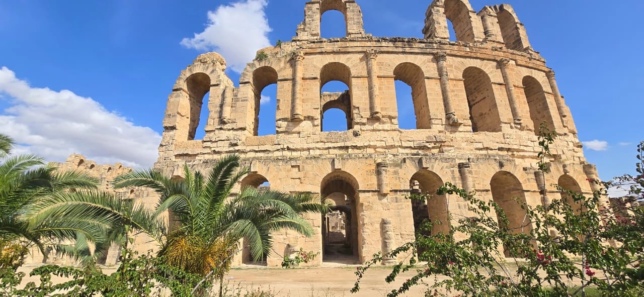 Amfiteatru roman din El Jem — fotografie din tunisia