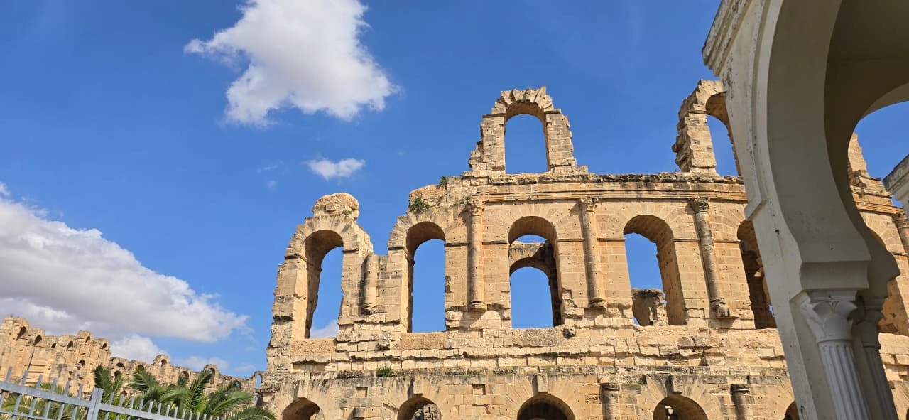 Amfiteatru roman din El Jem — fotografie din tunisia