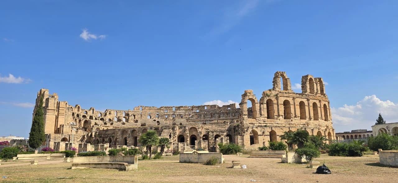 Amfiteatru roman din El Jem — fotografie din tunisia