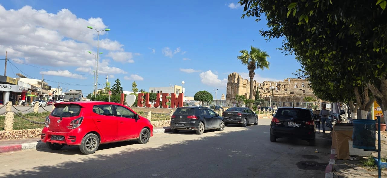 Amfiteatru roman din El Jem — fotografie din tunisia