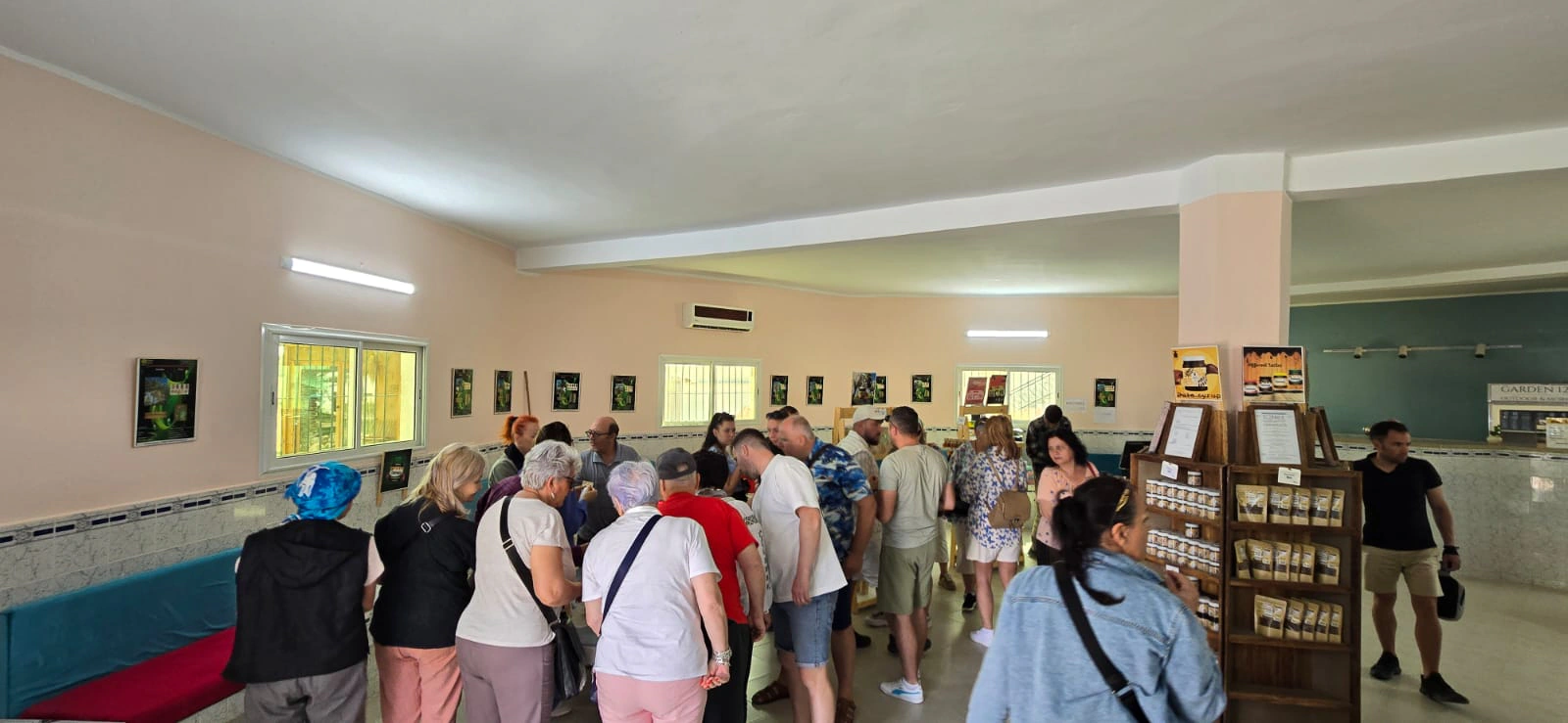 Peisaj saharian — fotografie din tunisia